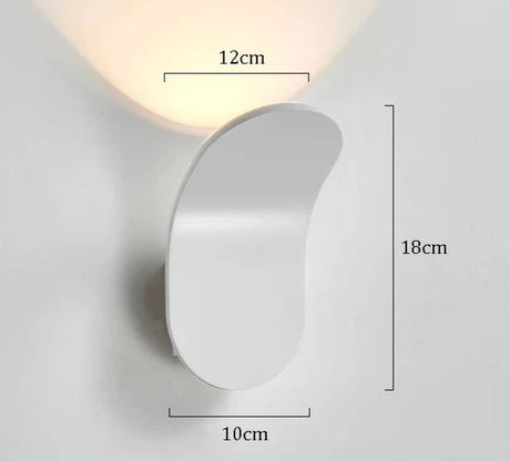 Modern Nisu Home Wall Sconce with Soft Light, 12x10cm size and elegant design