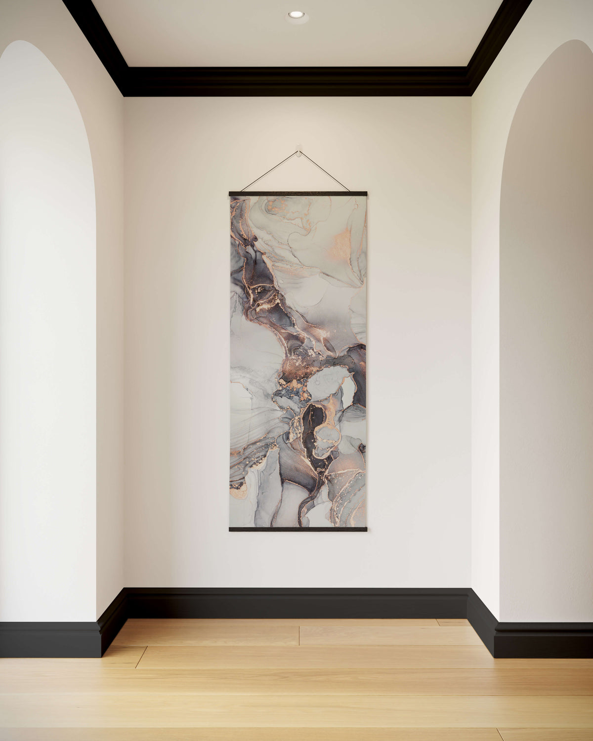 Stylish Printworks Watercolour Tapestry Featuring Abstract Marble Design for Elegant Home Decor
