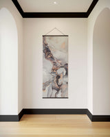 Stylish Printworks Watercolour Tapestry Featuring Abstract Marble Design for Elegant Home Decor