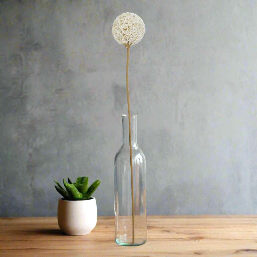 The Natural Garden Collection White Allium WHITE PLASTIC Shades 4 Seasons