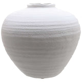 Regola Large Matt White Ceramic Vase WHITE CERAMIC Shades 4 Seasons