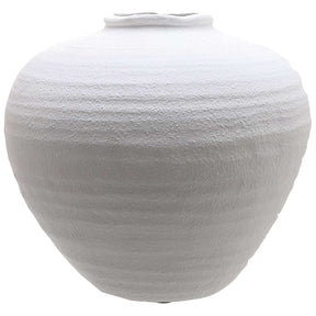 Regola Large Matt White Ceramic Vase WHITE CERAMIC Shades 4 Seasons