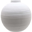 Tiber Large Matt White Ceramic Vase WHITE CERAMIC Shades 4 Seasons