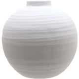 Tiber Large Matt White Ceramic Vase WHITE CERAMIC Shades 4 Seasons