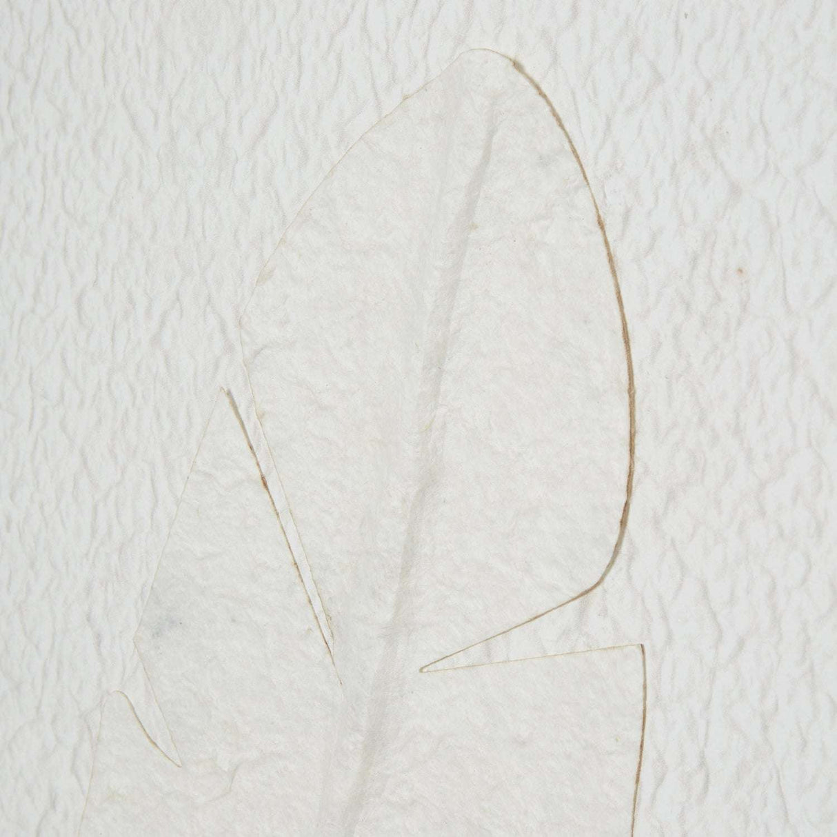 Large Quill White Feather Art Mounted In Beaded Frame Shades 4 Seasons
