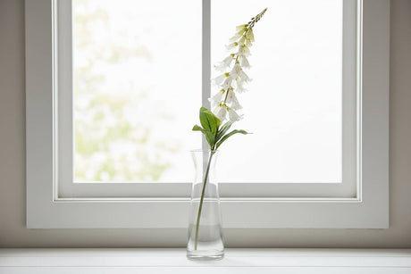 The Natural Garden Collection White Foxglove WHITE PLASTIC Shades 4 Seasons