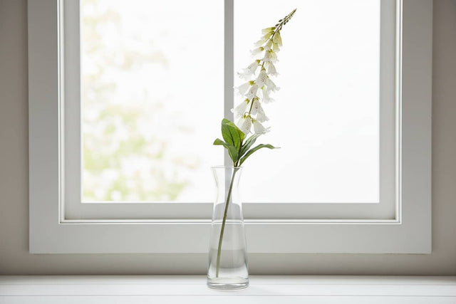 The Natural Garden Collection White Foxglove WHITE PLASTIC Shades 4 Seasons