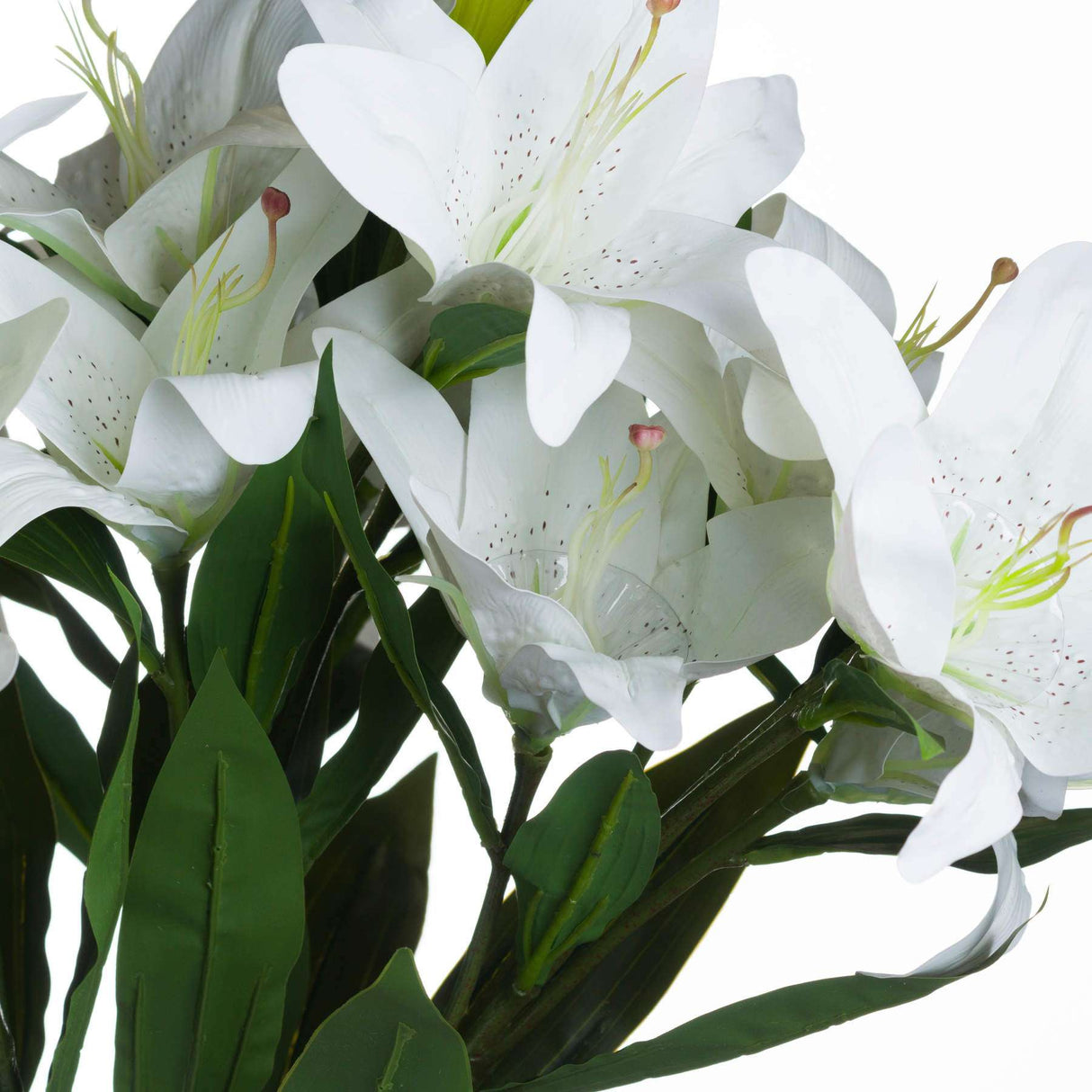 Shades 4 Seasons Realistic White Lily Artificial Stem Shades 4 Seasons