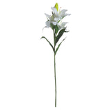 Shades 4 Seasons Realistic White Lily Artificial Stem Shades 4 Seasons