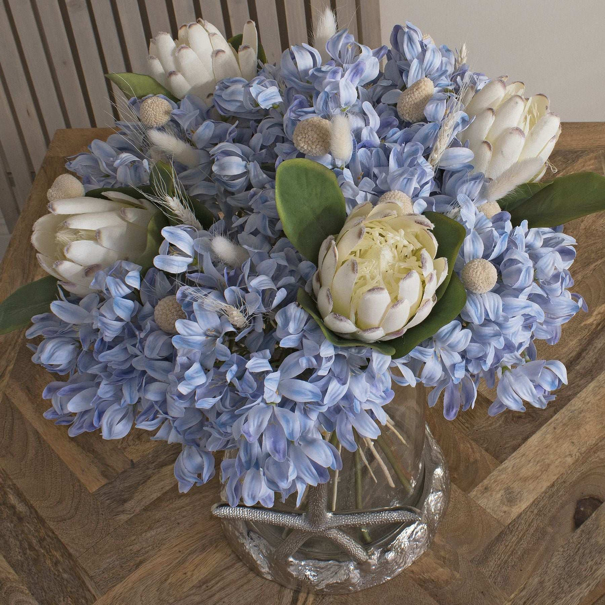 Shades 4 Seasons White Protea Single Stem Flower Shades 4 Seasons