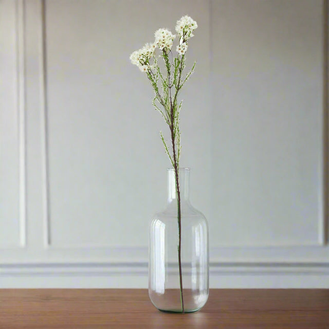 The Natural Garden Collection White Waxflower WHITE PLASTIC Shades 4 Seasons