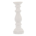 Matt White Ceramic Column Candle Holder WHITE CERAMIC Shades 4 Seasons