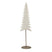 Whitewashed Tall Tree decoration perfect for enhancing festive Christmas room decor