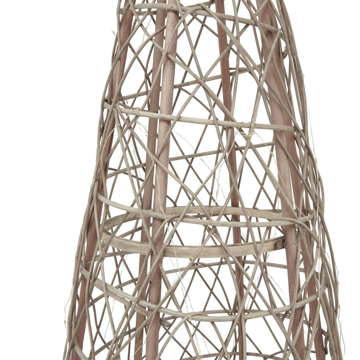 LED Wicker Christmas Tree With Star Shades 4 Seasons