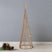 Large LED Wicker Christmas Tree With Star BROWN WICKER Shades 4 Seasons