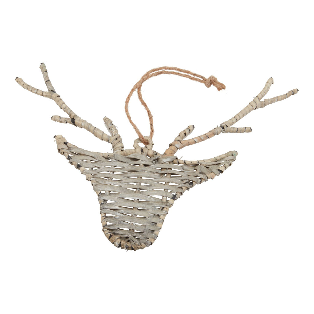 The Noel Collection Wicker Hanging Reindeer Shades 4 Seasons