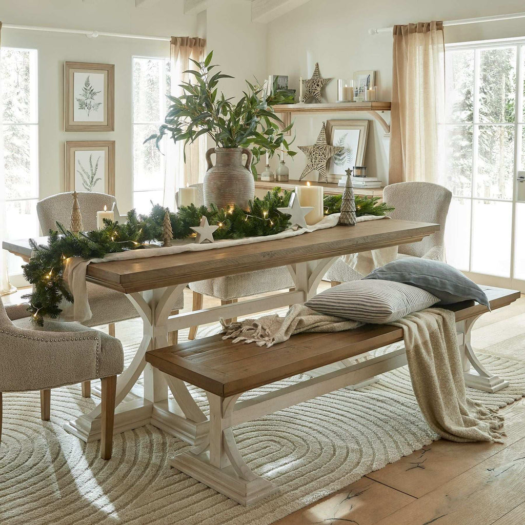 The Noel Collection Large Wicker Star Decoration Shades 4 Seasons