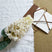 Shades 4 Seasons Spear Hydrangea Artificial Stem WHITE PLASTIC Shades 4 Seasons