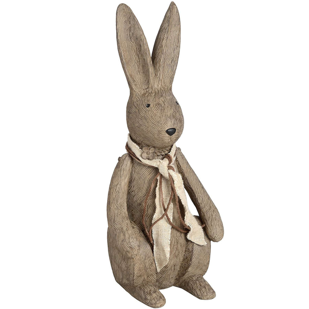 Shades 4 Seasons Winter Bunny Rabbit Figurines Set BROWN RESIN Shades 4 Seasons