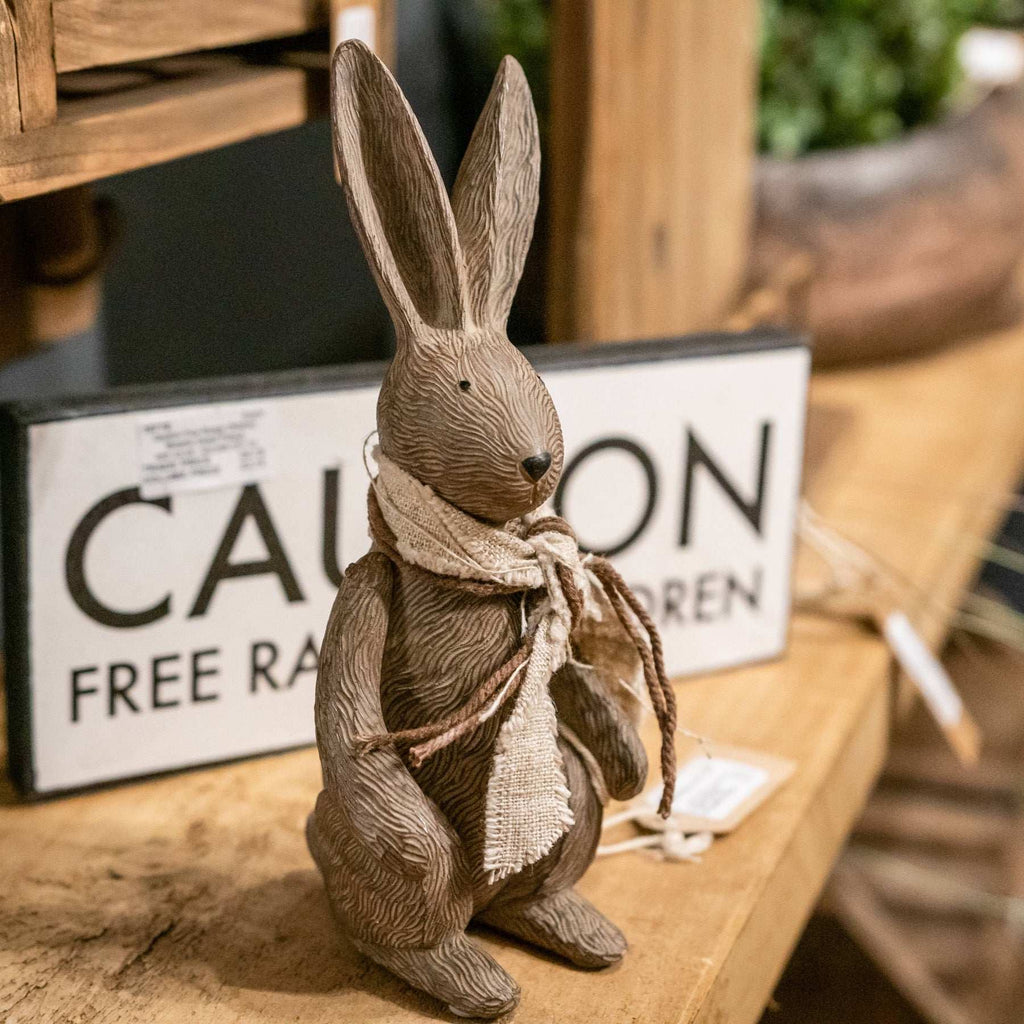 Shades 4 Seasons Winter Bunny Rabbit Figurine Ornament Shades 4 Seasons