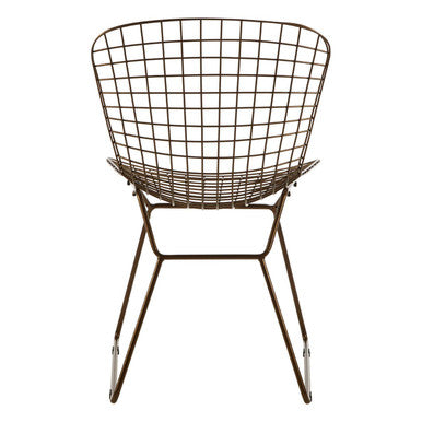 Orsina Wire Chair in a modern design with a sturdy metal frame for outdoor seating
