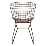 Orsina Wire Chair in a modern design with a sturdy metal frame for outdoor seating