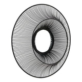 Shades 4 Seasons Wire Mirror - Stylish Wall Decor BLACK GLASS Shades 4 Seasons