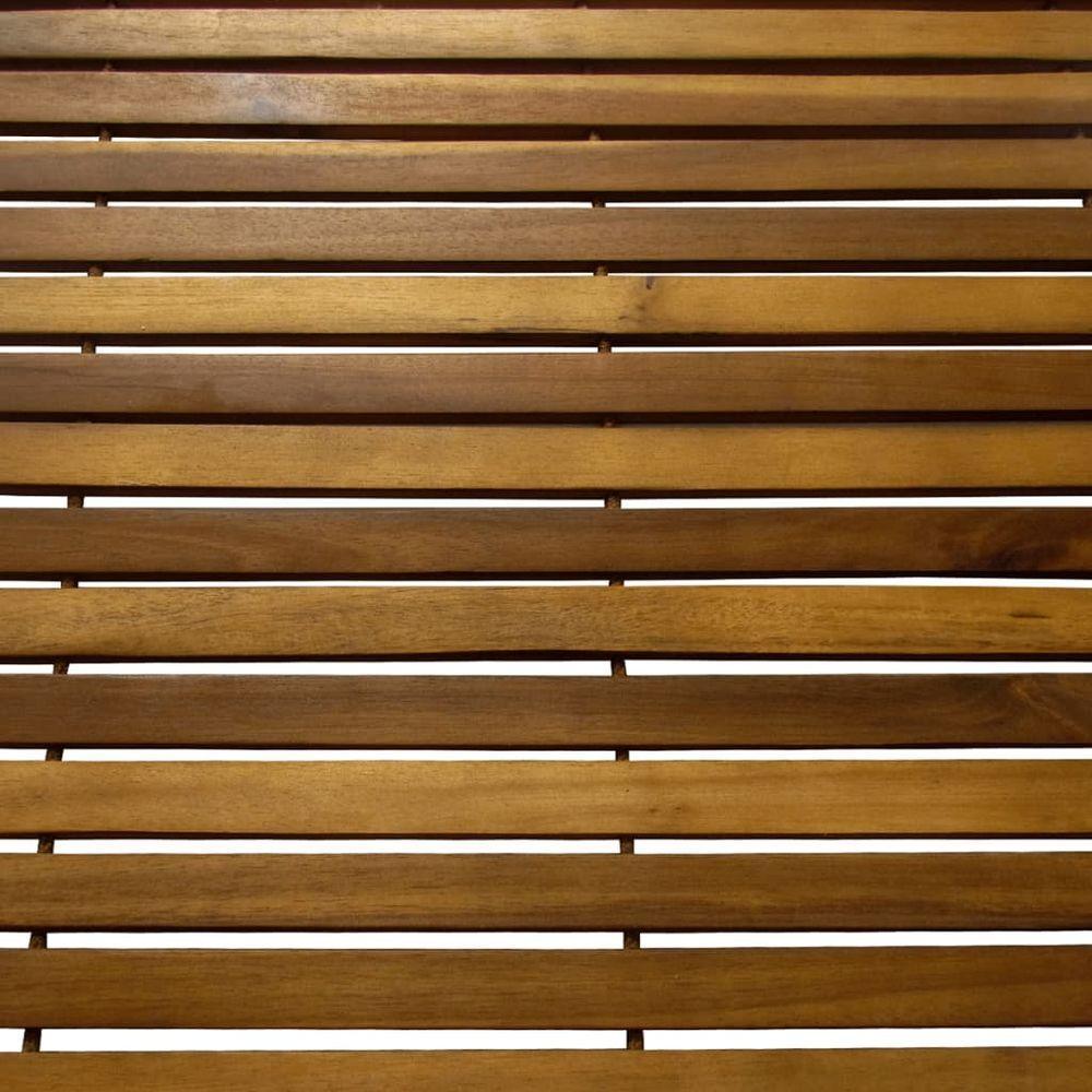 2 -3 pcs Acacia Bath Mat 80 x 50 cm vidaXL