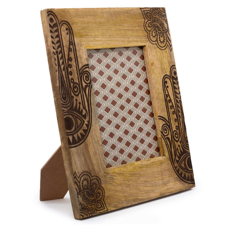 Large Mango Wood Picture Frame - Hansa - Black Shades 4 Seasons