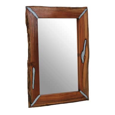 Orsina Wood Wall Mirror with Artistic Frame Orsina