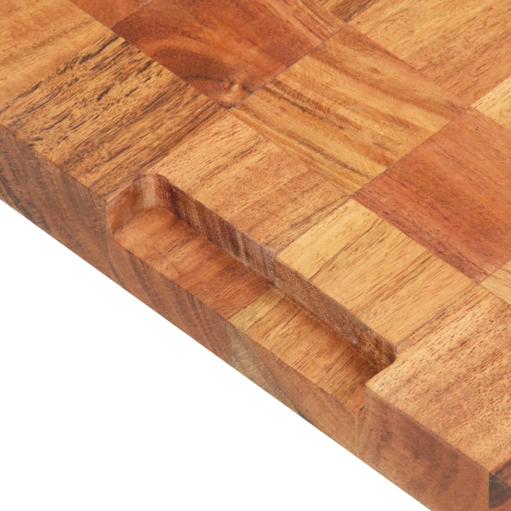 vidaXL Solid Acacia Wood Chopping Board 40x30x3.8 cm vidaXL