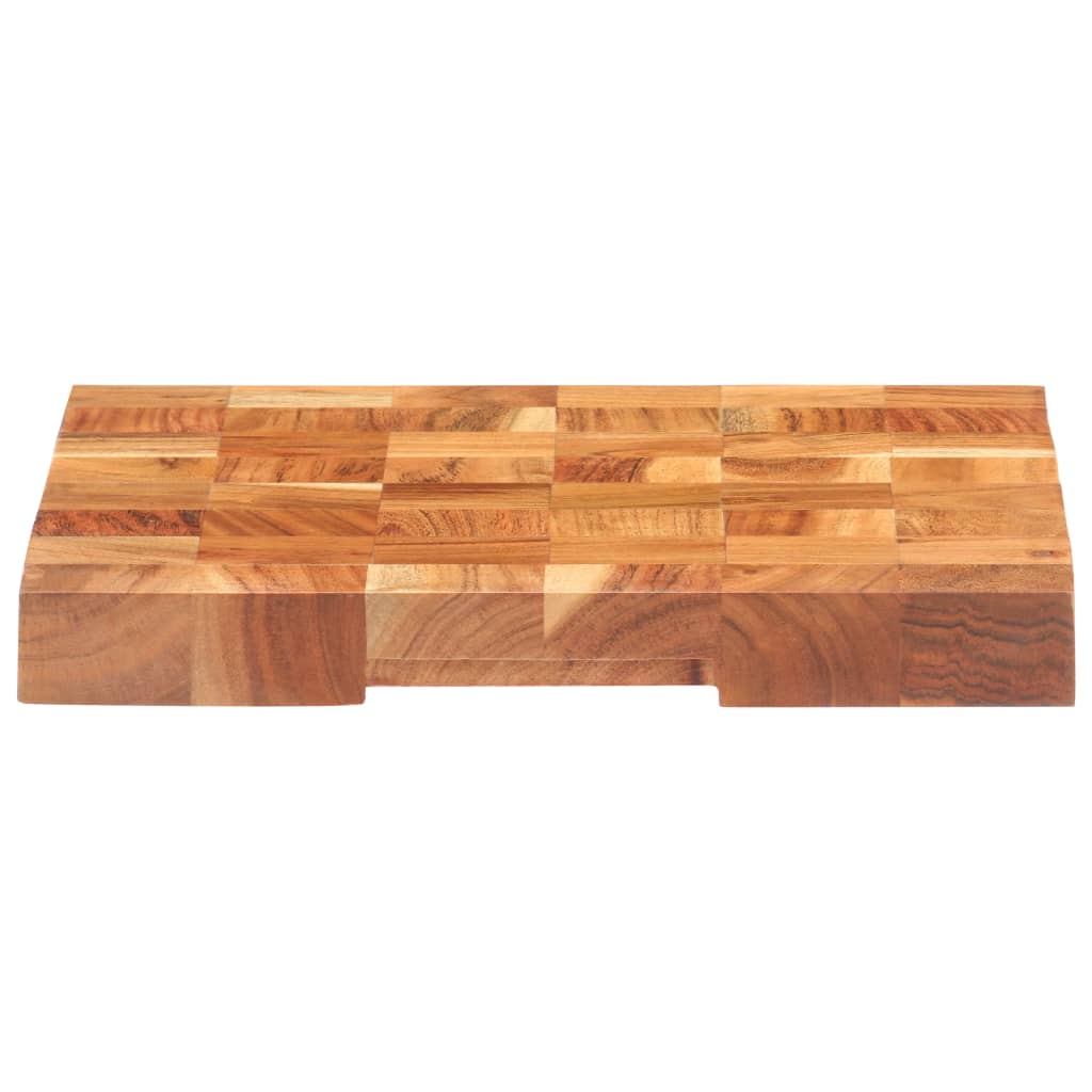 vidaXL Solid Acacia Wood Chopping Board 40x30x3.8 cm vidaXL