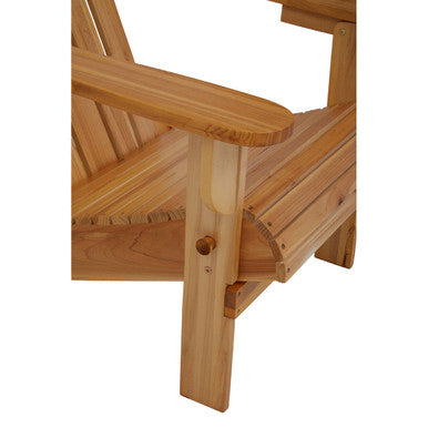 Orsina Wooden Chair with a slatted design, perfect for conservatory and outdoor seating