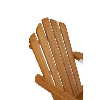 Orsina Bamboo Chair with a Stylish Slatted Back for Conservatory and Outdoor Use