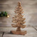 Shades 4 Seasons Wooden Christmas Tree Decoration BROWN WOOD Shades 4 Seasons