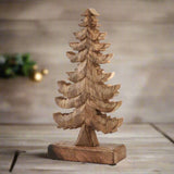 Shades 4 Seasons Wooden Christmas Tree Decoration BROWN WOOD Shades 4 Seasons