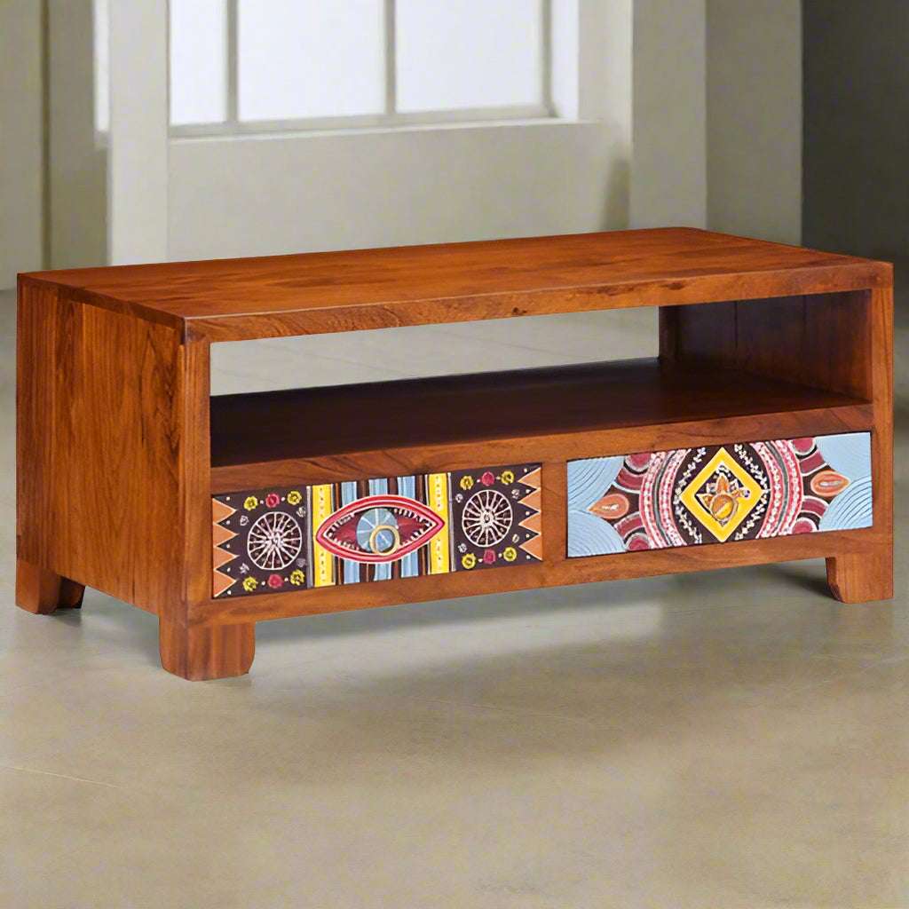 vidaXL Coffee Table 90x50x40 cm Solid Wood Acacia vidaXL