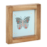Set of 4 Floral Bug Framed Wall Art Prints N/A