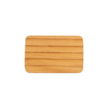 Eco Bath London Wooden Soap Dish made from sustainable bamboo for stylish bathroom organisation