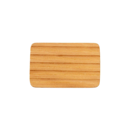 Eco Bath London Wooden Soap Dish made from sustainable bamboo for stylish bathroom organisation