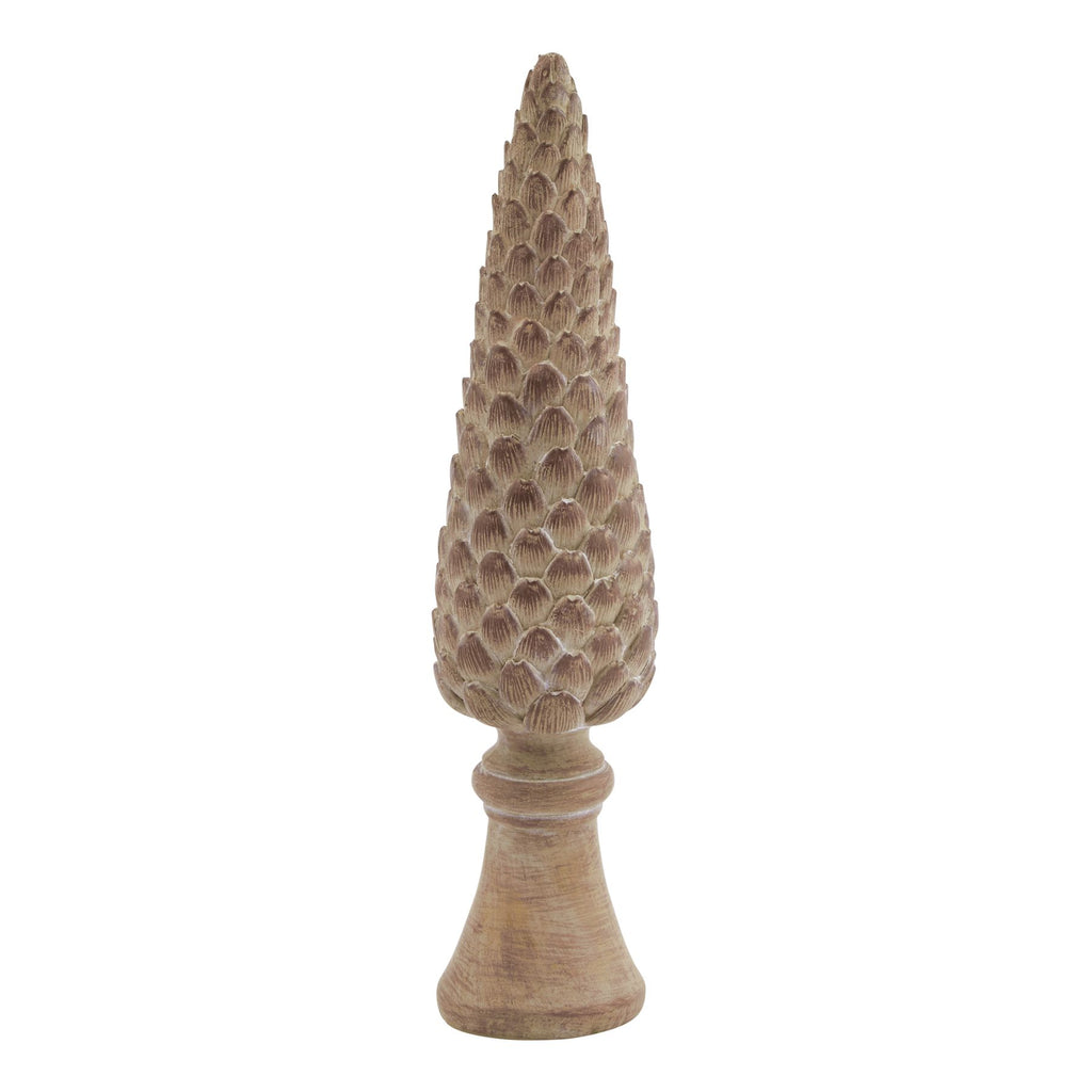 Shades 4 Seasons Pinecone Sculpture Set - Rustic Decor BROWN RESIN Shades 4 Seasons