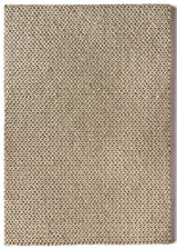 Neutral-Coloured Wool Rug with a Textured Weave for Stylish Home Decor
