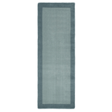 Stylish Wool Rug in a soothing blue shade perfect for adding elegance to any hallway