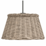 Natural Woven Lamp Shade in a Rustic Design for Unique Home Decor
