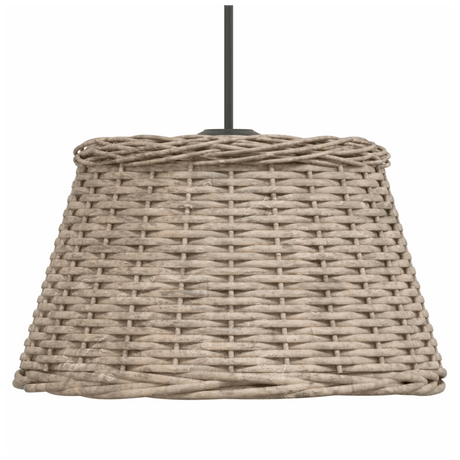 Natural Woven Lamp Shade in a Rustic Design for Unique Home Decor