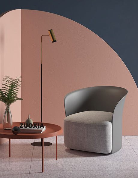 Stylish Le Di Vita Dressing Table Chair in grey with a modern design for elegant interiors
