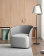 Le Di Vita stylish grey Dressing Table Chair designed for modern home decor