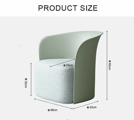 Stylish Le Di Vita Dressing Table Chair with a modern design and comfortable seating dimensions
