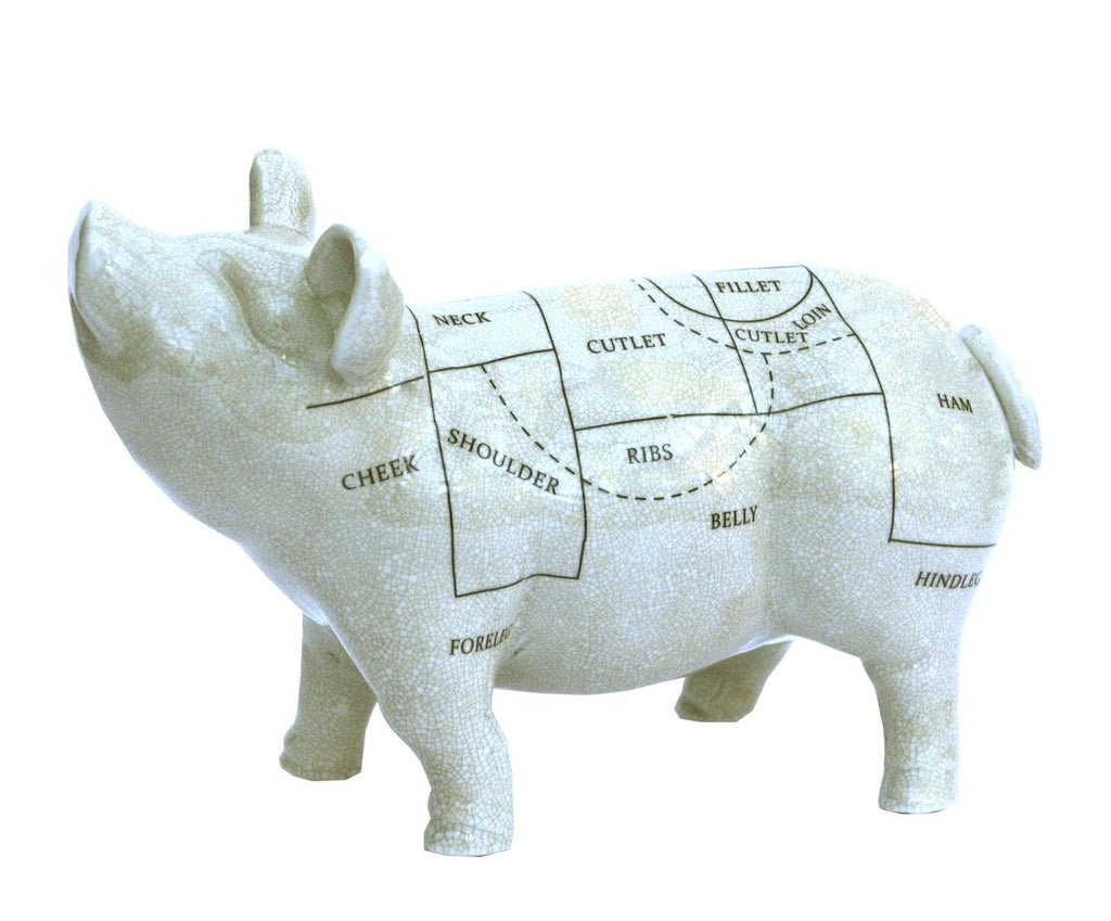 Ceramic Pig Ornament, 32cm - Shades 4 Seasons