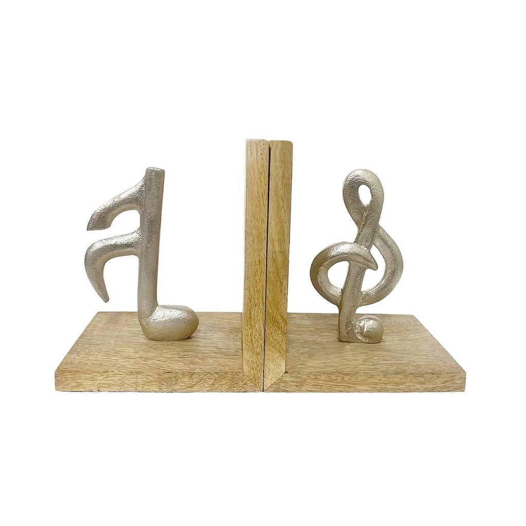 Set of Two Musical Note Bookends - Shades 4 Seasons